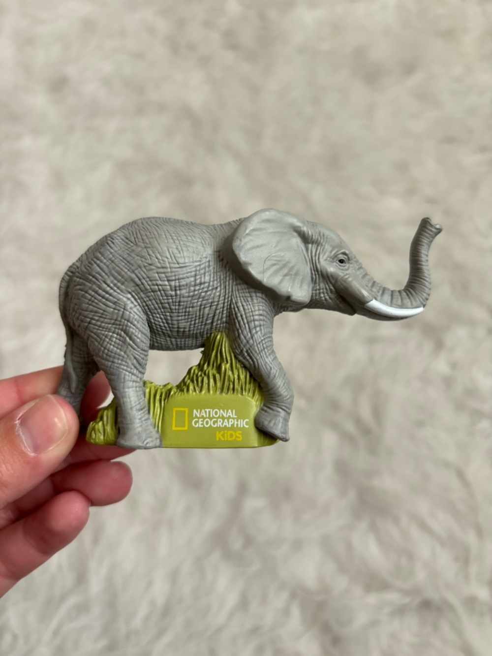 National Geographic Kids Grey Elephant Tonies Figure for Tonie Box